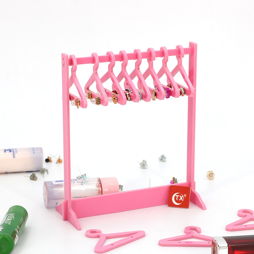 43g Weight Jewelry Display, Jewelry Rack Classification 1 Set Quantity Acrylic Material Solid Color Pattern Cute, Simple Style Style Multicolor Color 1 Set Arylic Cute Simple Style Solid Color Jewelry Display Jewelry Rack 4
