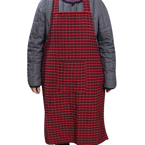 Cotton Apron Waist Short Cotton Gingham 100% Cotton Unisex Stain-Proof Durable Wear-resistant Soft Kitchen Workwear Home Use