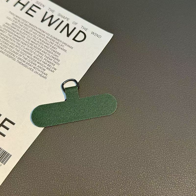 Teléfono móvil cuerdas espaciador clip D-buckle tela curada tarjeta fijación colgante de anillo de metal colgante