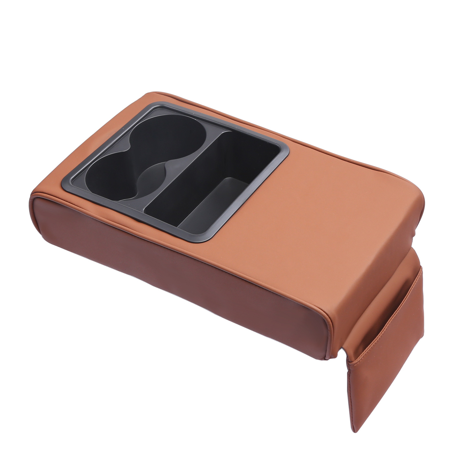 Pad with – Universal Armrest box pad - brown