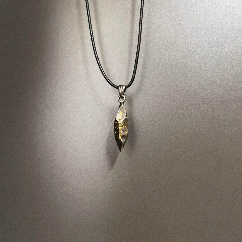 Wishing Stone Necklace Original Niche Wishing Stone Retro Men's Necklace Boys Design Meteorite Advanced Wishing Stone Necklace Original Niche Wishing Stone Retro Men's Necklace Boys Design Meteorite Advanced