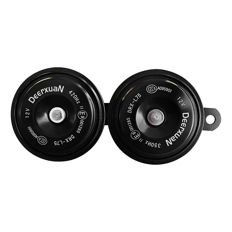 Bocina tipo cuenco para coche, bocina electrónica de 12V/24V, bocina de tono dual alto y bajo, venta directa de fábrica, venta al por mayor