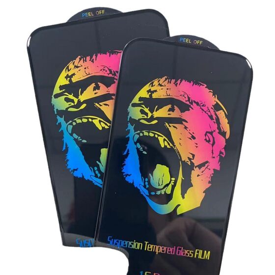 For Apple 16pro Tempered Film iphone15 HD 3D Film 500c Large Radian Electroplating Anti-Fingerprint Full Screen