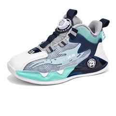 春季新款飛織網面籃球鞋男童學生運動鞋防滑童鞋跑步鞋休閒鞋代發