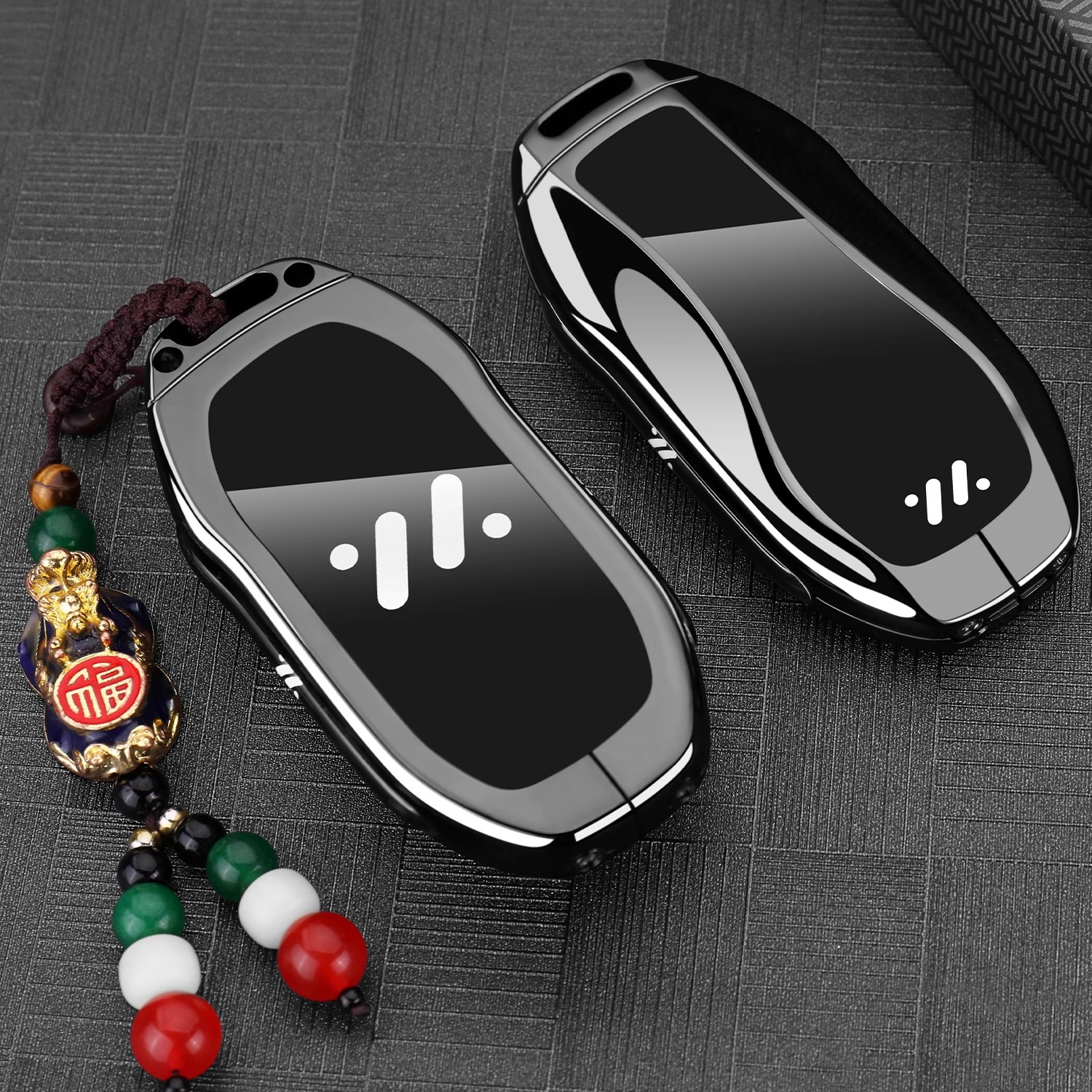 2025 Zhiji Ls7 Key Cover Zhiji New L7 Angel Wheel Version Remote Control Modified Key Case Buckle for Men and Women