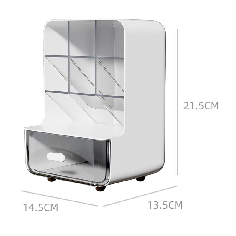 Pens holder, universal storage box for students, capacious stationery