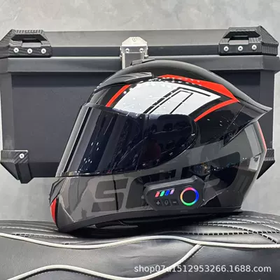 Unisex Electric Vehicle Helmet, Motorcycle Helmet, Full-Face Motorcycle Helmet, Motorcycle Riding Safety Helmet