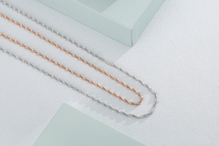 18g Weight PVD Coated Gold Plating Process 18K Real Gold Plated Plating Material Necklace Classification 304 Stainless Steel Chain Material Wedding, Travel Occasion 304 Stainless Steel Material Geometric Pattern Women'S Gender Fashion Style Waterproof Non Tarnish Craft PVD Coated 18K Gold Plated Geometric Titanium Steel Fashion Waterproof Non Tarnish Titanium Steel Necklace 10