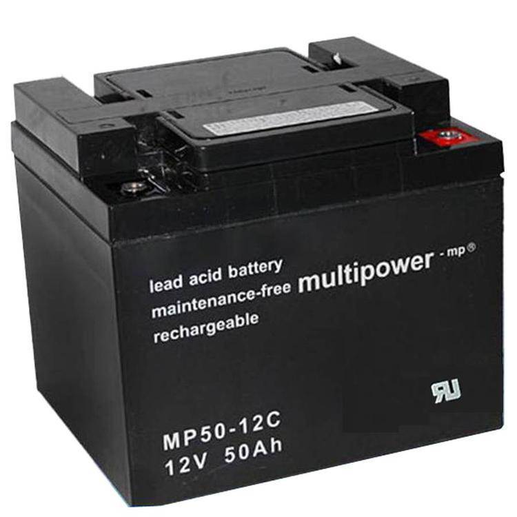 德国Multipower蓄电池MP50-12C 12V50AH直流屏 机房设备电源