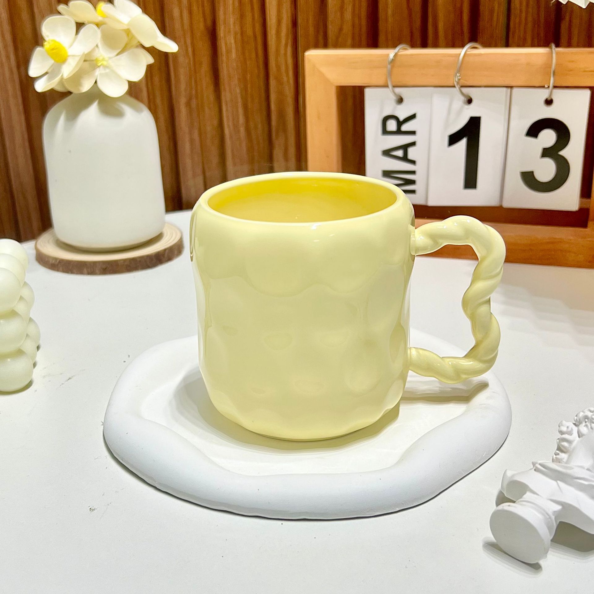 Pure Color Tulip Cup [Single Cup]
