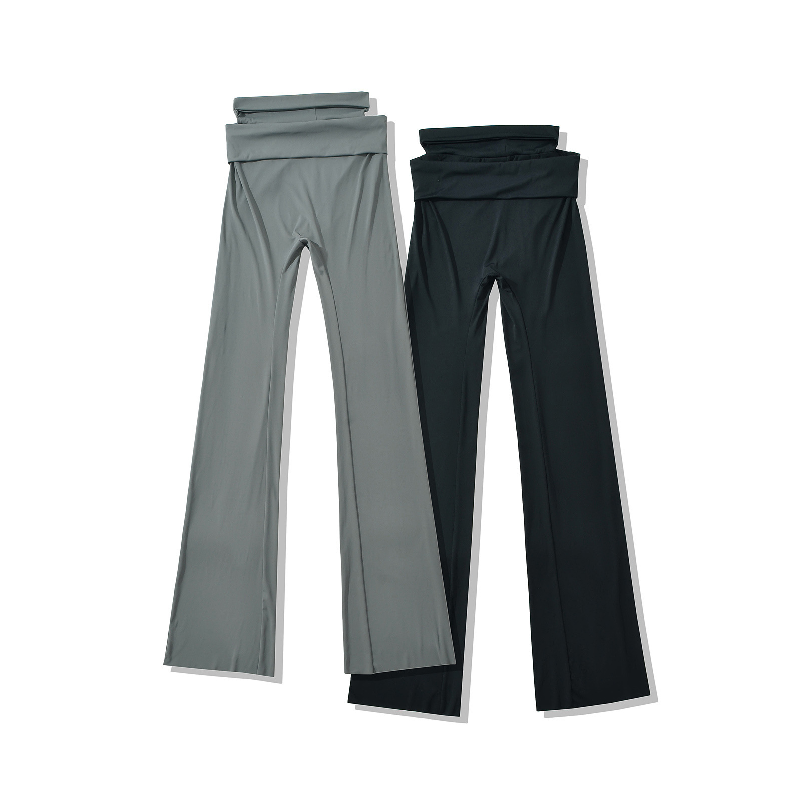 Abbigliamento donna 2024 estate nuovo stile vita cava taglio pantaloni elastici slim fit_voghion.com