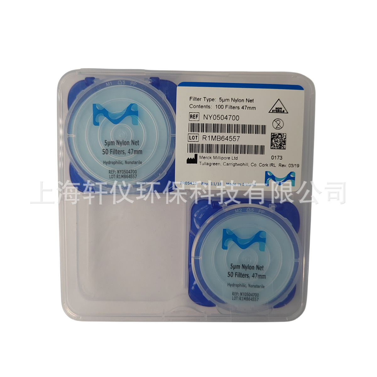 NY0504700尼龙 网格 微孔滤膜5um Millipore 清洁度检测用