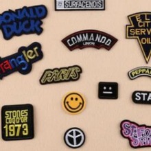 專業進口電腦綉花機器制作徽章布貼毛巾綉雪尼爾繩綉亮片特種織嘜