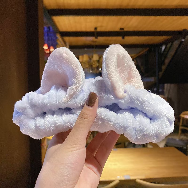 Cinta para el cabello para mujeres, mascarilla facial, cabello antideslizante especial, diadema, cabello no mojado, sin presión, flequillo, Liu Yifei, mismo estilo