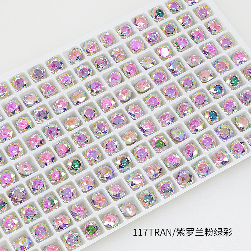 117TRAN 바이올렛 그린 컬러 도금