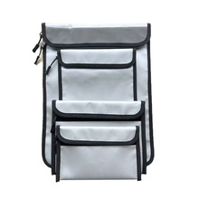 亚马逊爆款带锁的防火文件袋，带拉链封口的防火防水钱包