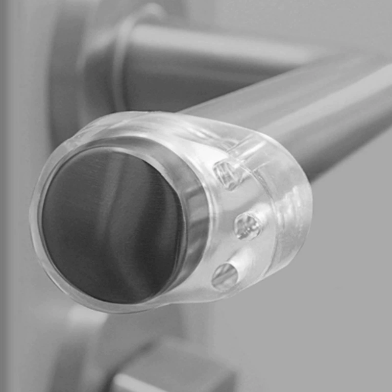 Внешняя торговля Горячая ПВХ дверная ручка буфер прозрачный Анти-столкновение кольцо Ветрозащитный Анти-столкновение дверная ручка с тиснением дверной стопор дверной Отбойник