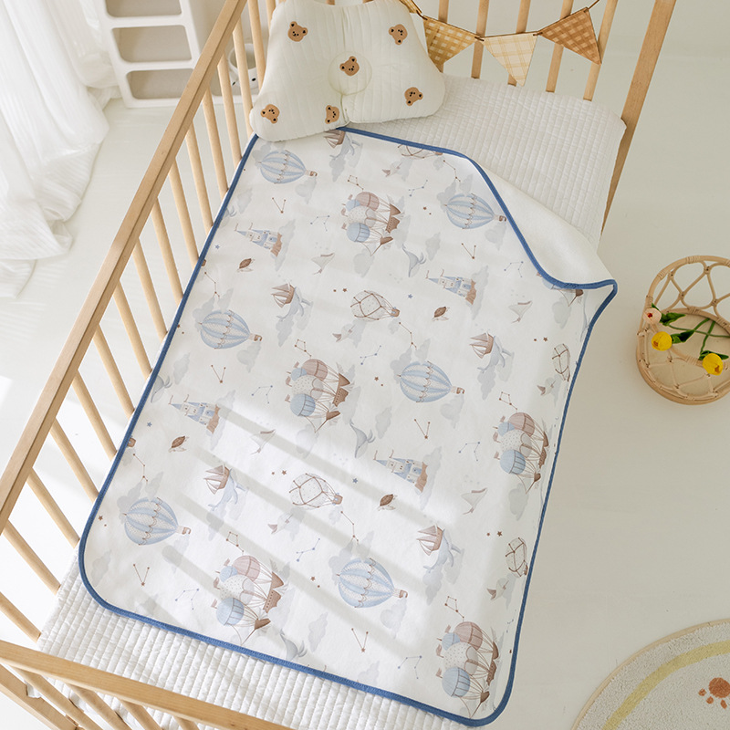 Diaper pad baby class a pure cotton plus size waterproof double-sided diaper bed sheet wholesale washable large size aunt pad