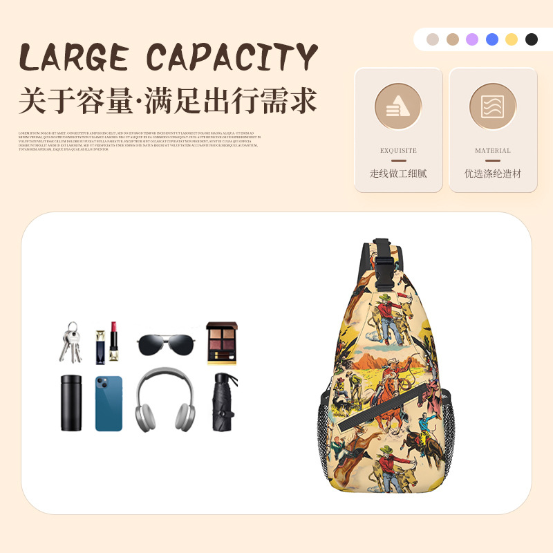 Bolsa de pecho de viaje transfronterizo, mochila de gran capacidad, mochila de ocio para hombres y mujeres, bolsas para diseñar logotipo impreso personalizado