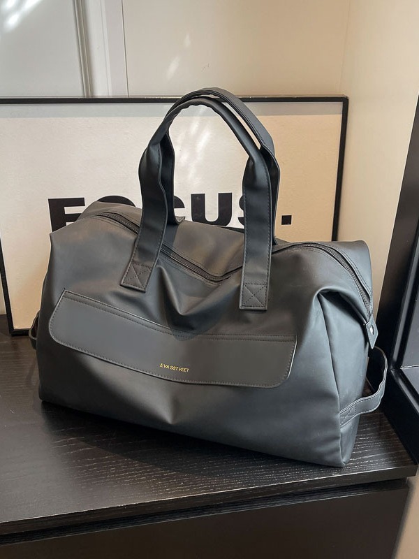 Bolsa de viaje de gran capacidad de las mujeres bolsa de viaje ligero de corta distancia viaje de negocios a corto plazo bolsa de equipaje de hombro portátil fitness simple