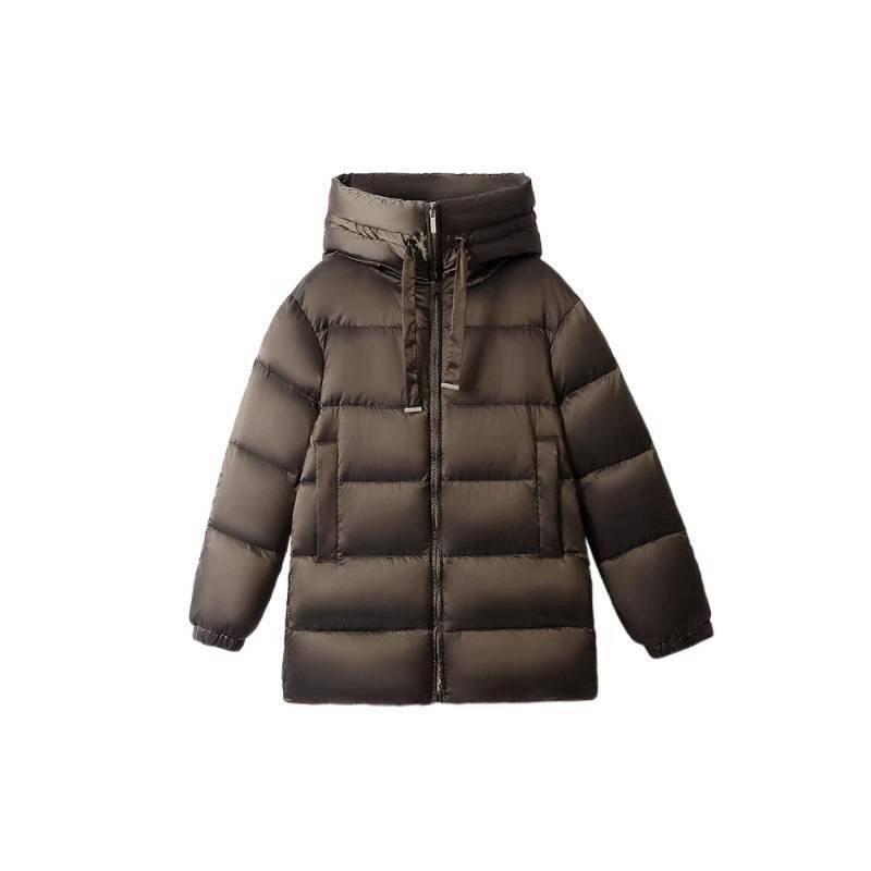 Velvet down jacket, winter hoody, duck down
