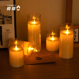 蜡烛灯;蜡烛;干电池