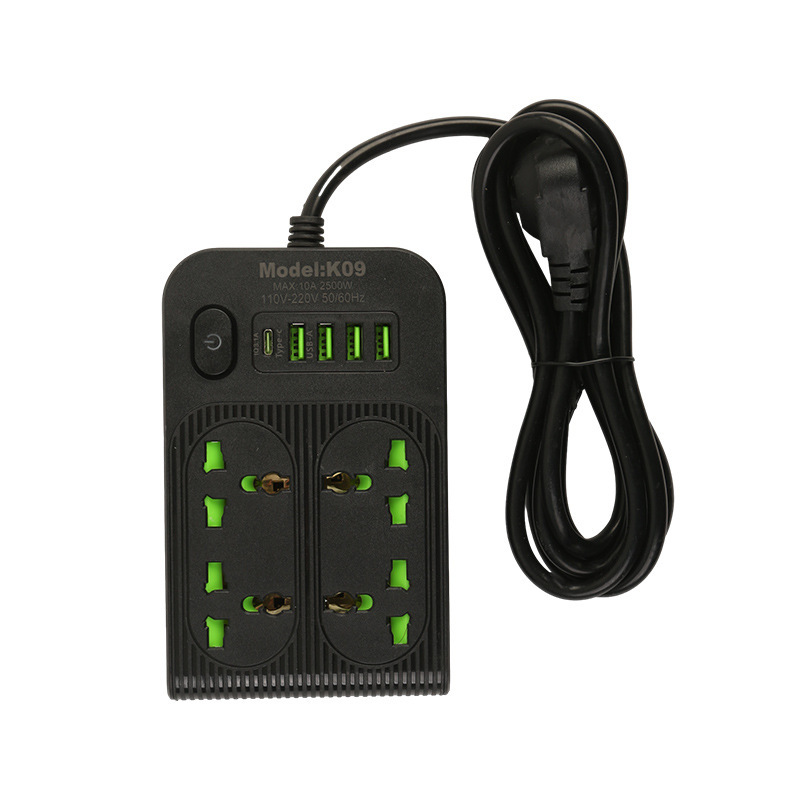 Conector USB transfronterizo con interfaz tipo-c con puerta de seguridad estándar británico estándar europeo en caja estándar estadounidense