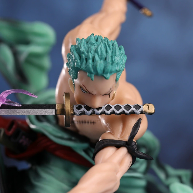 PVC-figurka (One Piece) Три тысячи миров Саурон, 25 см, динамическая поза боя, цветная коробка