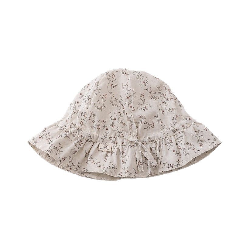 Sombrero para bebés primavera y otoño delgada sombrero solar princesa lindo super lindo recién nacido sombrero de pescador sombrero transpirable