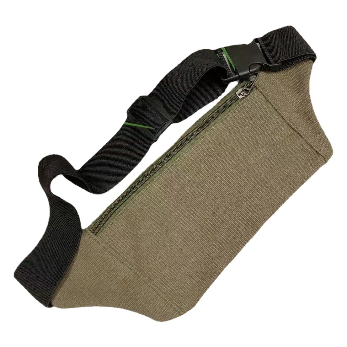 Outdoor Multifunctional Running Waist Bag Men's and Women's Sports Anti-theft Chest Bag Personal Ultra-thin Mobile Phone Change Canvas Bag