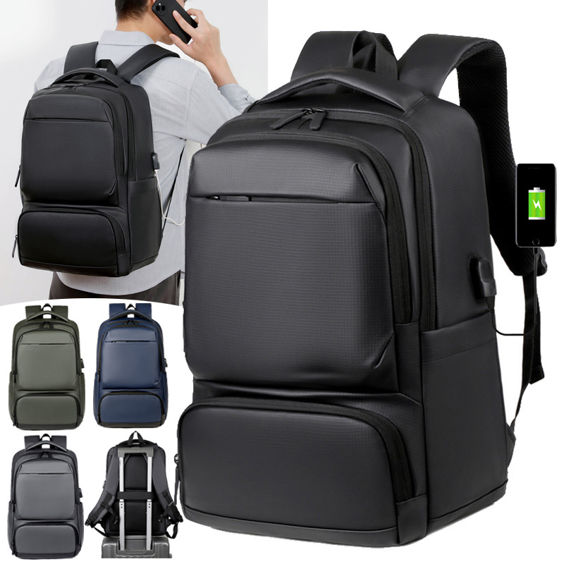 Mochila de negocios USB de gran capacidad para viajes de negocios de corta distancia