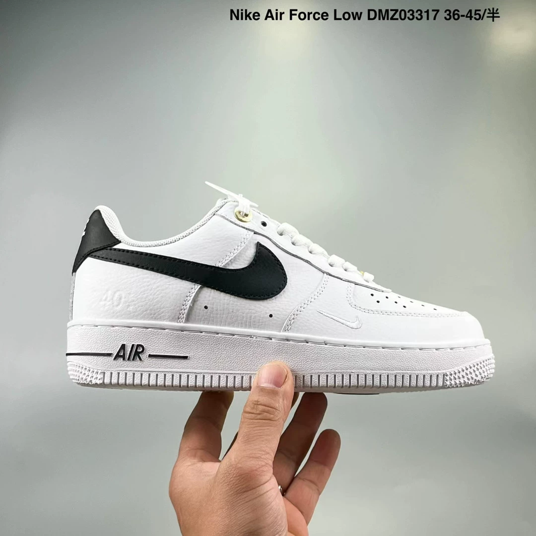 Nike Air Force 1, кожаные кроссовки для мужчин и женщин, белые кроссовки для отдыха