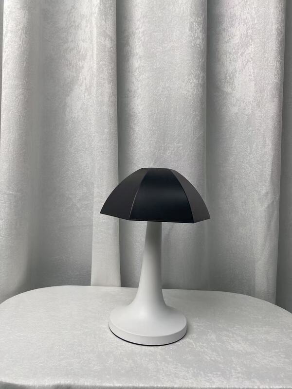 跨境雨伞酒吧可调光丹麦装饰蘑菇北欧商超小夜灯无极调光氛围台灯|undefined