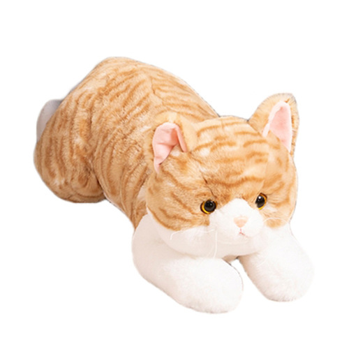 Set Dudu Cute Simulation Cat Doll Plush Toy Pet Kitten Home Car Ornament Children's Gift
