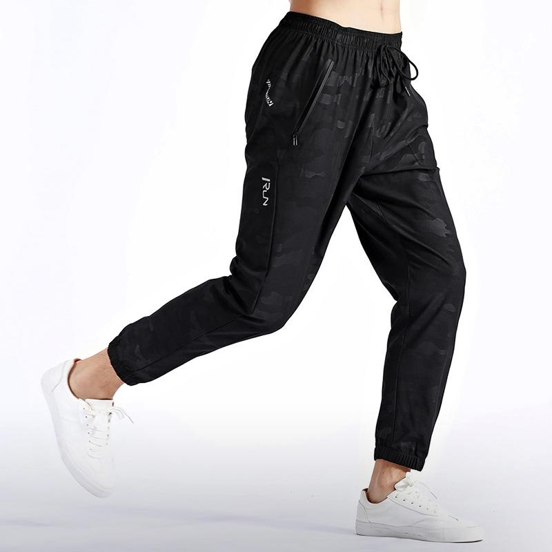 Pantalones deportivos para hombre de primavera y otoño, joggers holgados, pantalones largos de fitness de secado rápido para entrenamiento de fútbol de otoño e invierno, transpirables