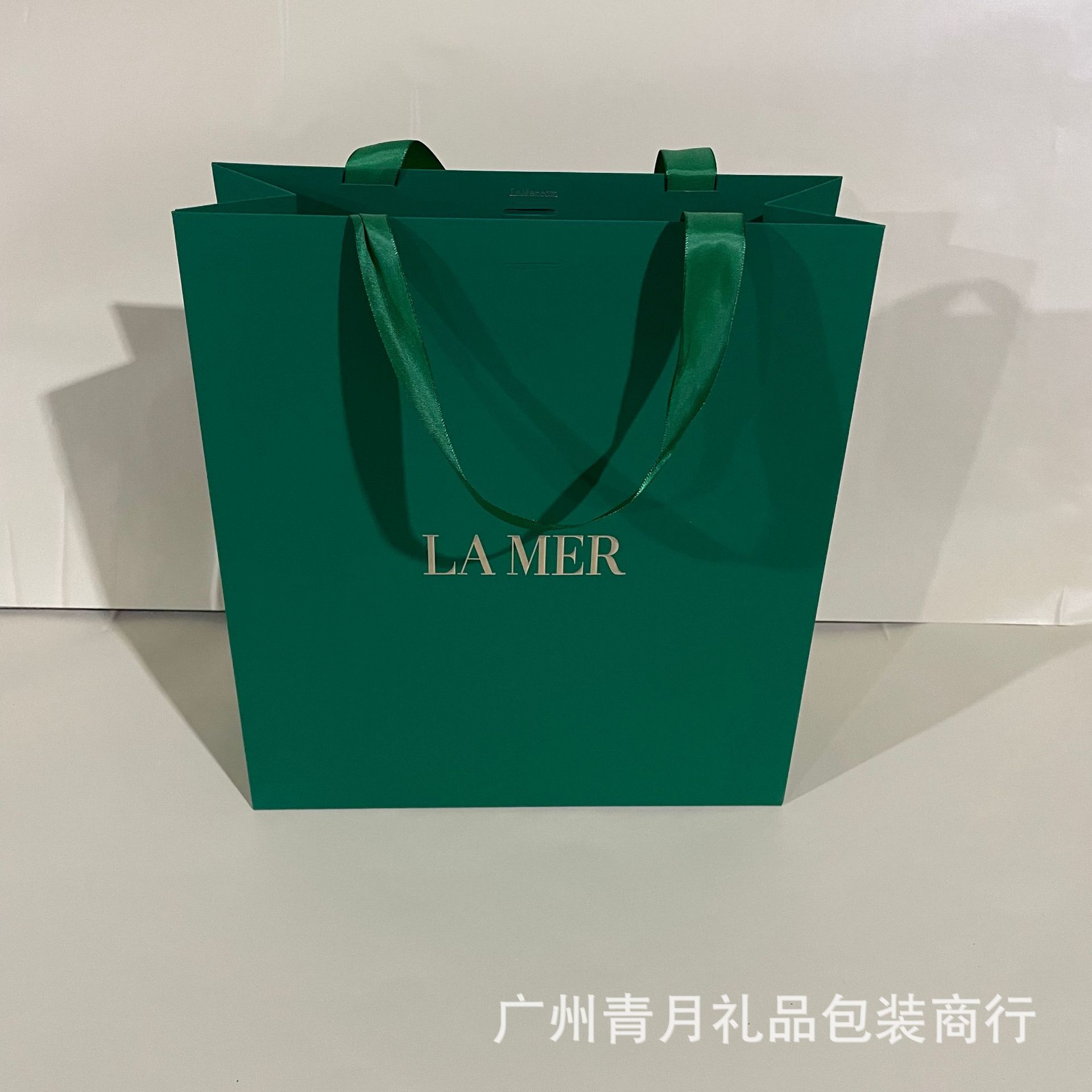 海家の包装箱の大きい/小さいギフトボックスの緑の中の礼袋の現物は卸売りします。