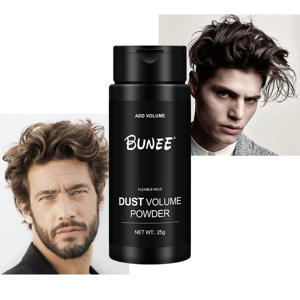 BUNEE modeling fluffy powder wash-free bangs men's and women's head oil ...