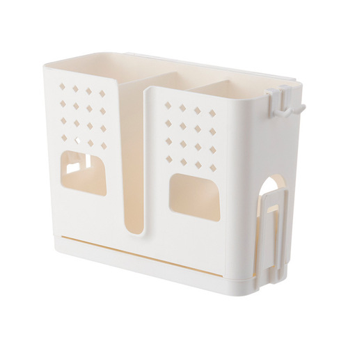 Household Plastic Chopstick Holder, Manufacturer of Wall-Mounted Drainage Chopstick Rack, Kitchen Chopstick Tube Organizer for Storage—Wholesale