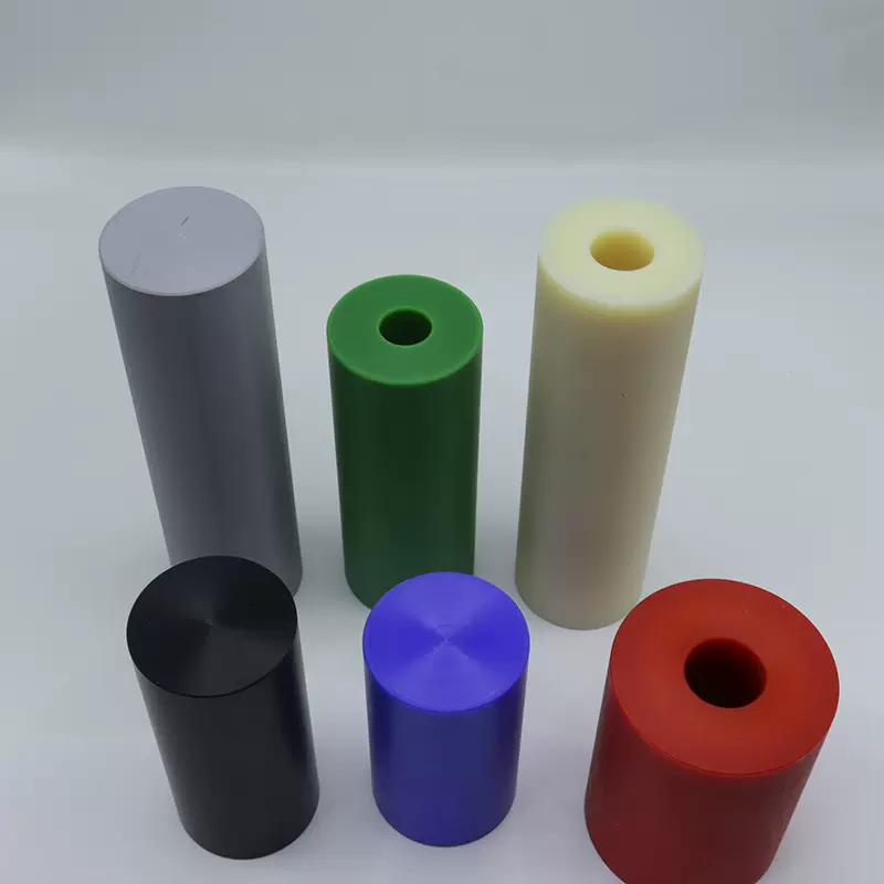 白色耐磨PA6尼龙棒强韧挤出实心黑色绝缘耐高温阻燃浇注尼龙棒