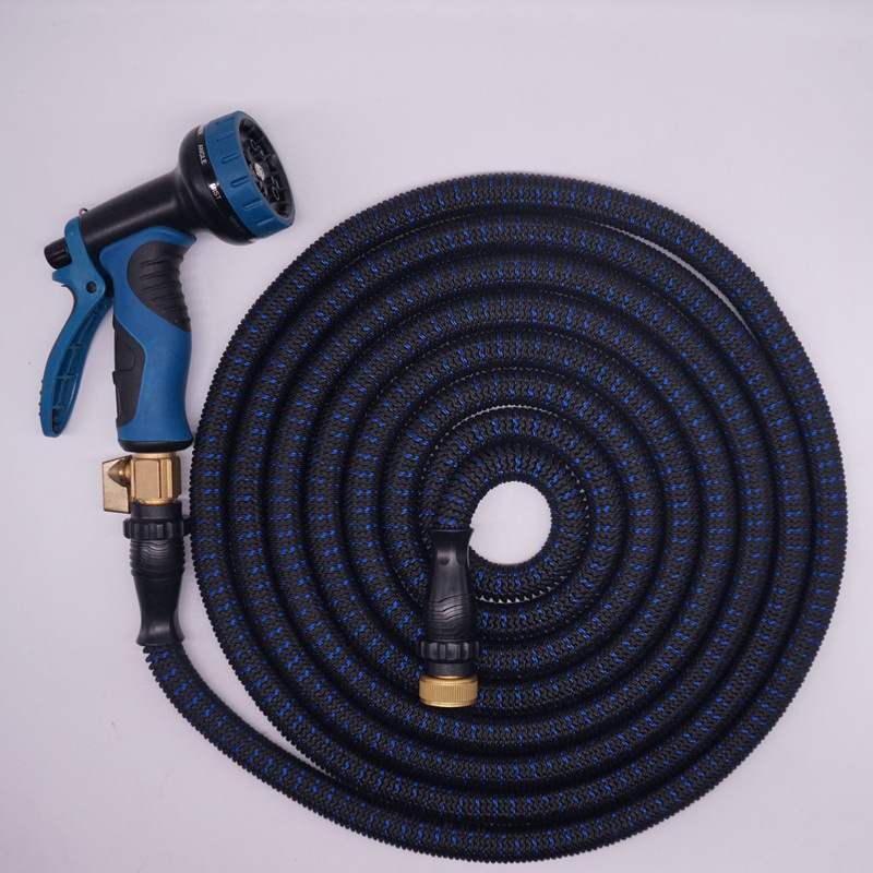 花园伸缩水管套装 五件套 自动伸缩花园水管三倍伸缩 产品全检
