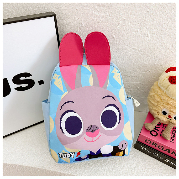 The new 2024 Kuromi kindergarten backpack is cute and cartoonized. It's a lightweight schoolbag and a cute snack bag for kids undefined