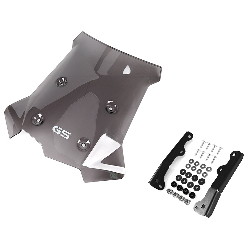 BMW – BMW F750GS Motorcycle front windshield - f750gs-windshield-gray-with-bracket
