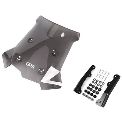 For Bmw F750Gs Motorcycle front windshield - f750gs-windshield-grey-with-bracket
