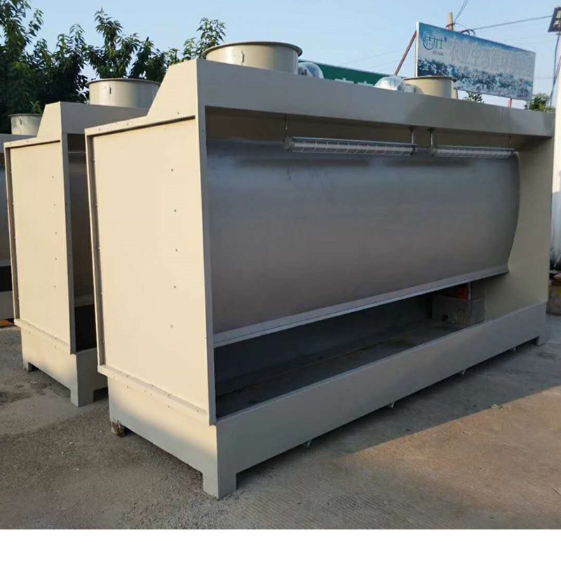 Gabinete de purificación de cortina de agua de acero inoxidable, para cabina de pintura, tratamiento de gases, pequeño, ambiental, al por mayor