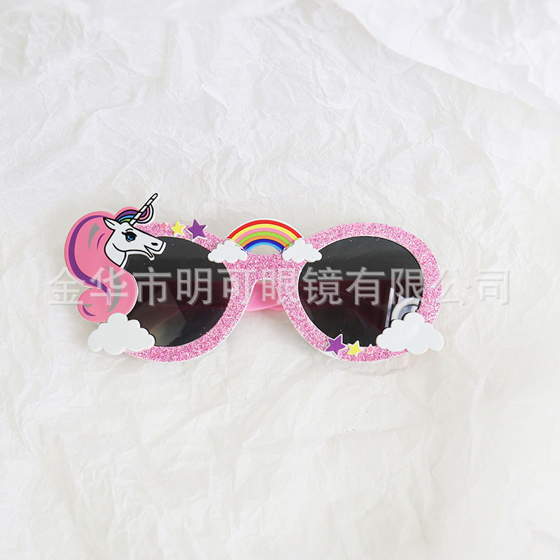 Gafas de Fiesta Temática de Unicornio de Plástico ABS para Fiesta Hawaiana y Fotos image 10