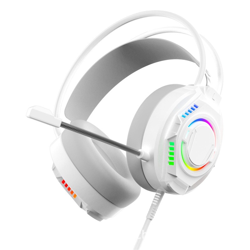 Audífonos para computadora de escritorio y portátiles, SuTie G502, audífonos para videojuegos, audífonos con cable USB, audífonos supraaurales