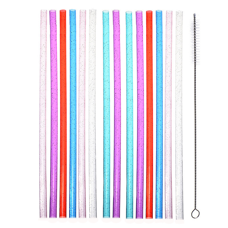 Tubo recto de plata en polvo 31.5CM color