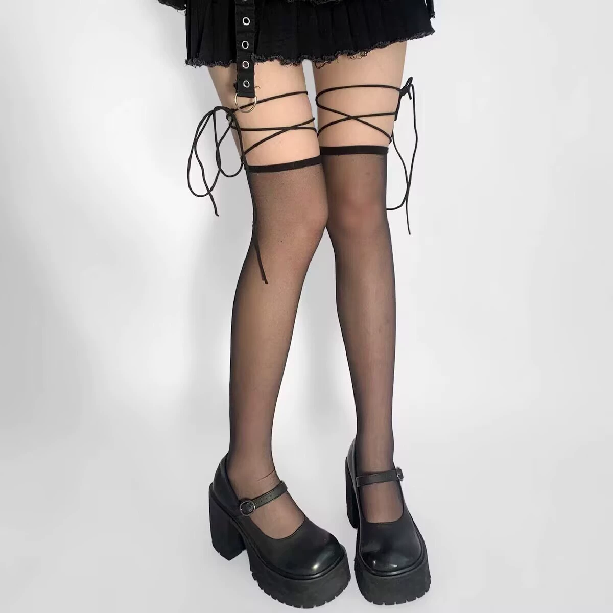 Пояс, сексуальные колготки, высокие сапоги, гольфы, стиль Lolita