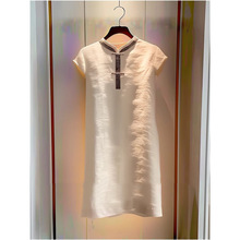 2025�ļ��¿���|���ÿ�����ʽ���LС���Ӻ��δ���ɫ�B��ȹ��Ů