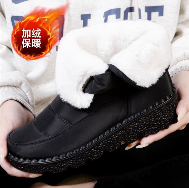 (Cross-border trading), keep warm boots with velcro for leisure